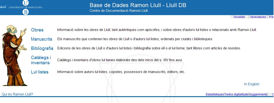 Base de dades Ramon Llull | Recurso educativo 35354