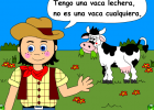 Cuento interactivo: Tengo una vaca lechera | Recurso educativo 36179