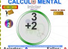Cálculo mental (Sumas de una cifra) | Recurso educativo 36289