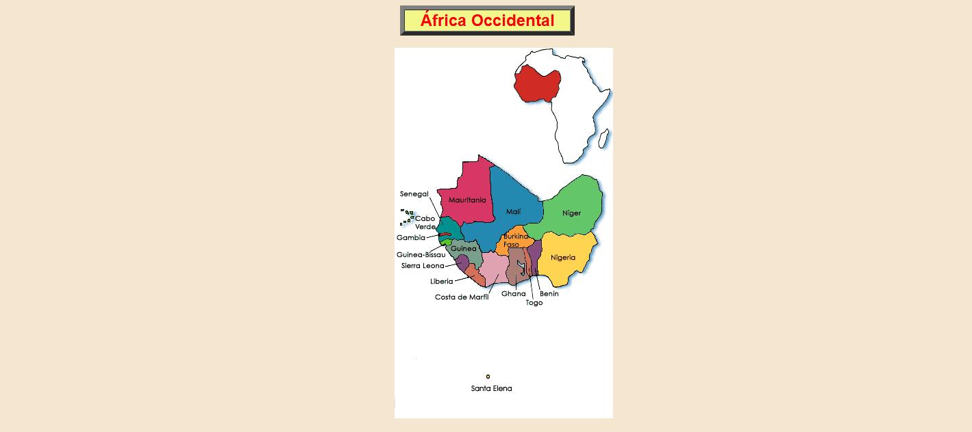 África Occidental | Recurso educativo 37342