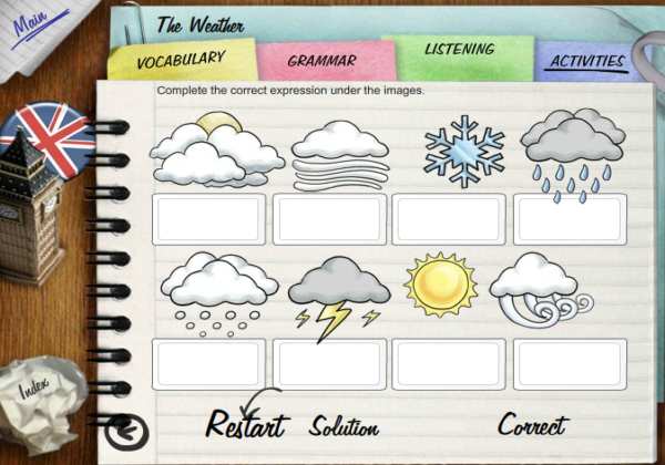 The weather | Recurso educativo 38460