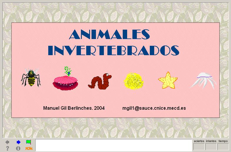 Animales invertebrados | Recurso educativo 41211