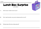 Lunch box surprise | Recurso educativo 42886