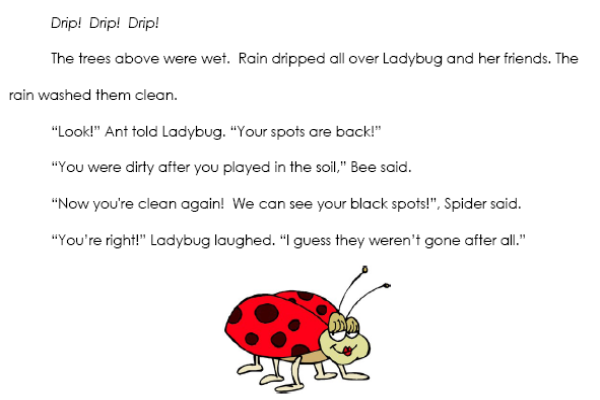The spotless ladybug | Recurso educativo 42918