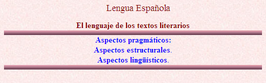 El lenguaje de los textos literarios | Recurso educativo 43884