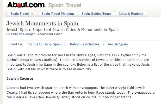 Jewish Monuments in Spain | Recurso educativo 44311