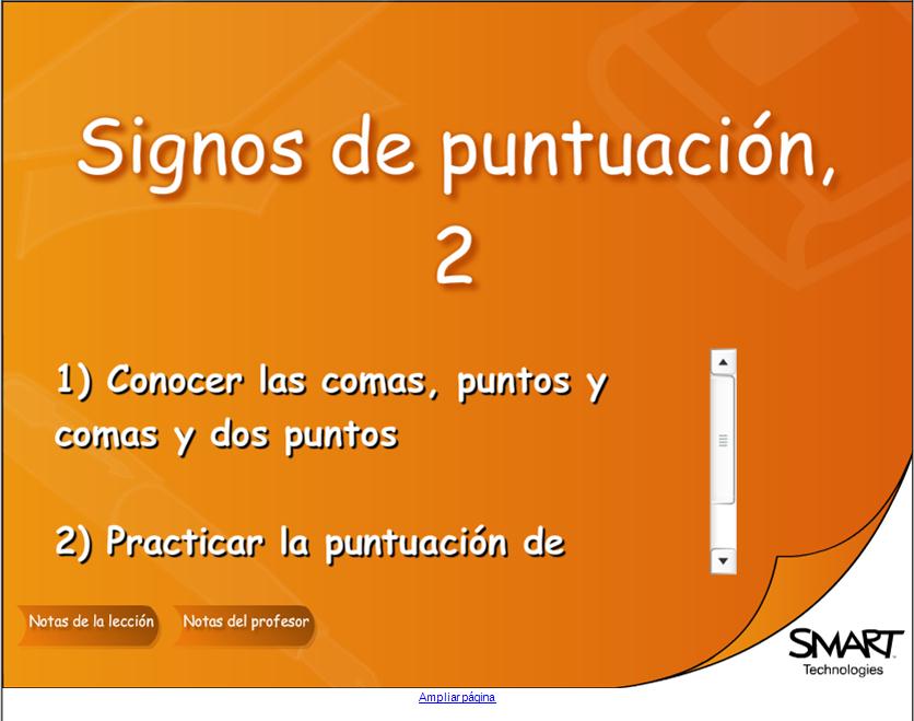 Signos de puntuación | Recurso educativo 47928