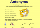 Synonyms and antonyms | Recurso educativo 50545