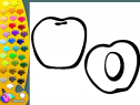 ¡A Colorear Frutas!: Melocotón | Recurso educativo 28594