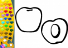 ¡A Colorear Frutas!: Melocotón | Recurso educativo 28594