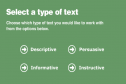 Types of text | Recurso educativo 31197