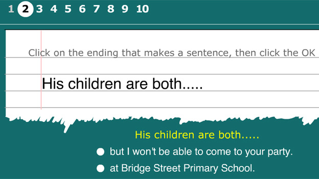 Make a sentence game | Recurso educativo 64565