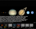 Planetary size and distance comparison | Recurso educativo 67648