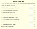 Months of the year | Recurso educativo 69298