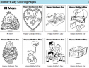 Mother's day colouring pages | Recurso educativo 70243