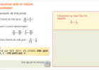 Fraccions amb el mateix denominador: Comparació de fraccions | Recurso educativo 82031