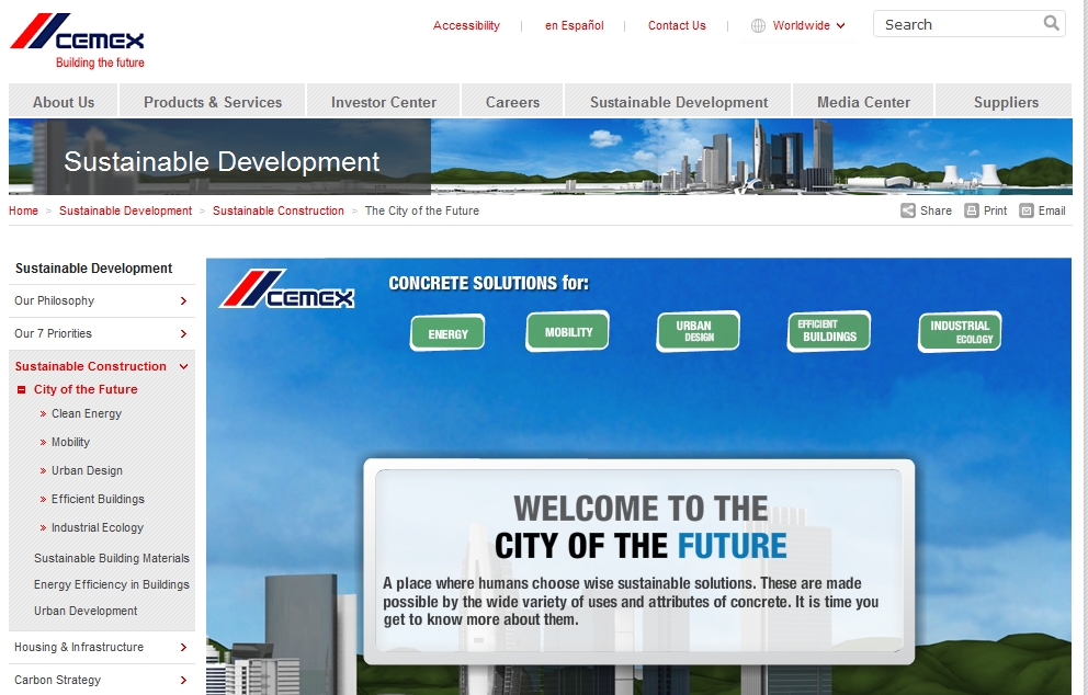 City of the future | Sustainable Development | Recurso educativo 90192