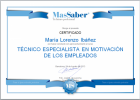 Curso de Técnico especialista en motivación de los empleados | MasSaber | Recurso educativo 114083