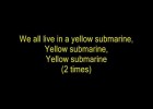 The Beatles-Yellow Submarine lyrics | Recurso educativo 121850