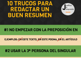 10 Trucos para redactar un resumen. [INFOGRAFÍA] | Recurso educativo 686629