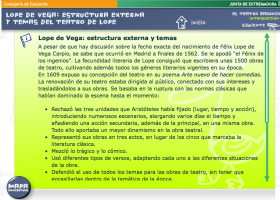 El teatro de Lope de Vega | Recurso educativo 729796