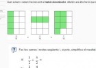 Suma i resta de fraccions d'igual denominador | Recurso educativo 731477
