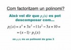 Factorització de polinomis | Recurso educativo 753540