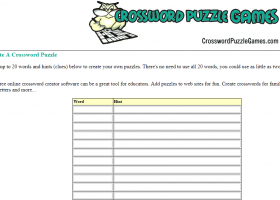 Crossword Puzzle | Recurso educativo 768729