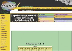 Taules de multiplicar del 4, del 5 i del 6 | Recurso educativo 786681