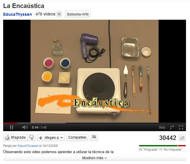 La Encaústica | Recurso educativo 43602