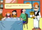 At the restaurant | Recurso educativo 71168