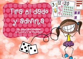 Tira el dado y adivina | 3ways2teach | Recurso educativo 735744