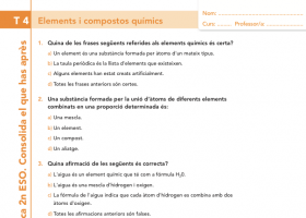 Elements i compostos químics | Recurso educativo 747744